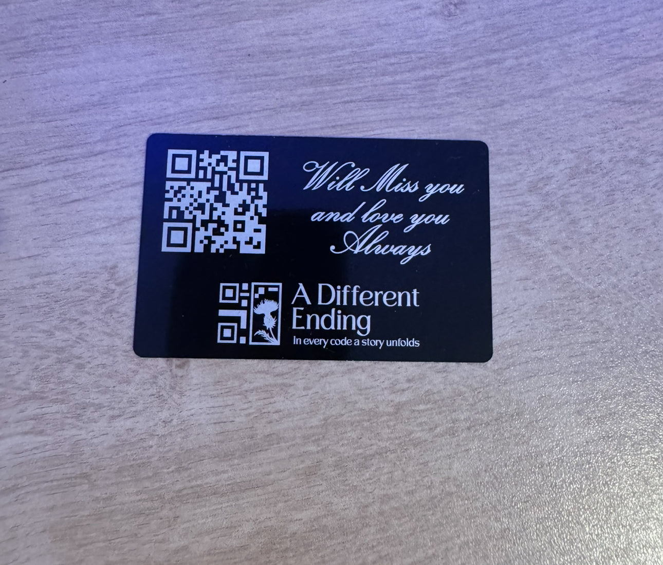 Pocket Memorial Card